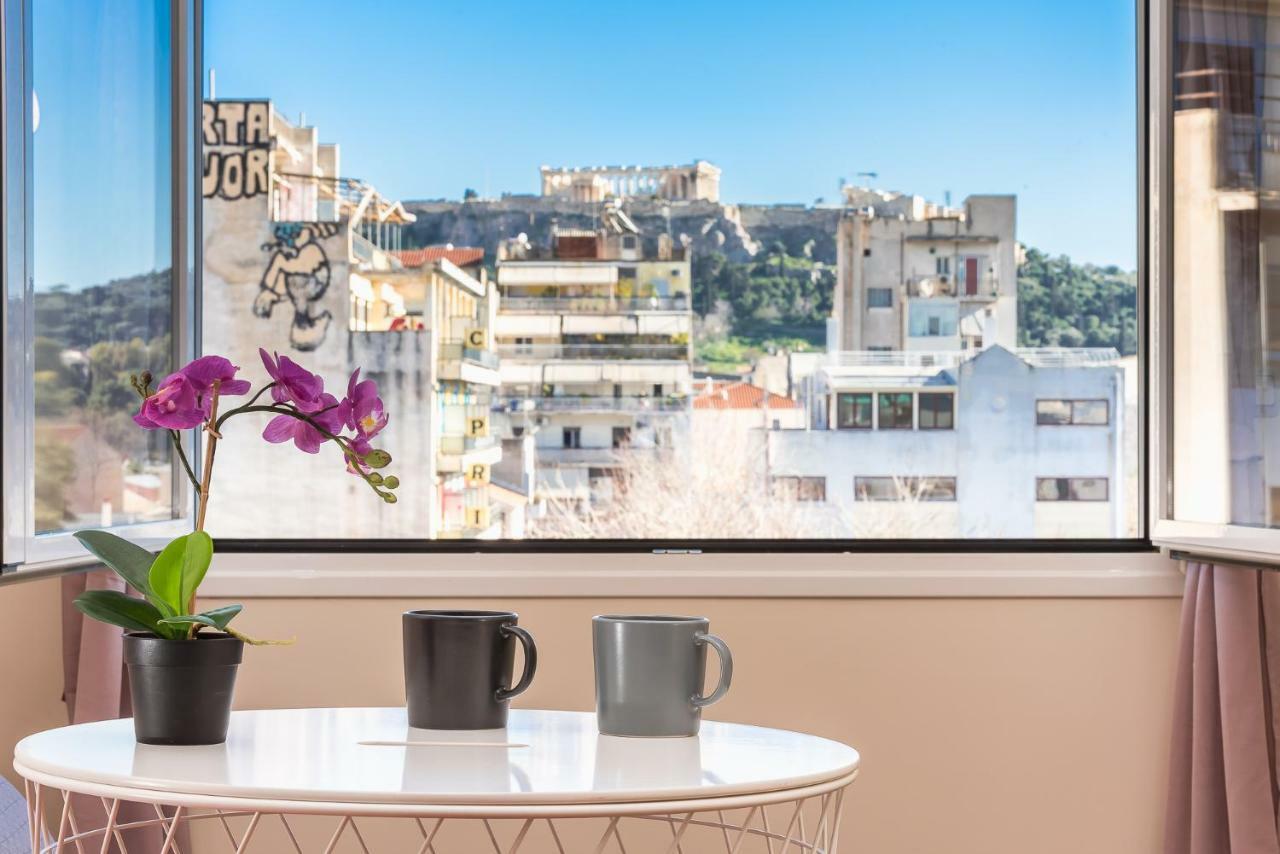アテネIncredible Acropolis View Flat!アパートメント エクステリア 写真