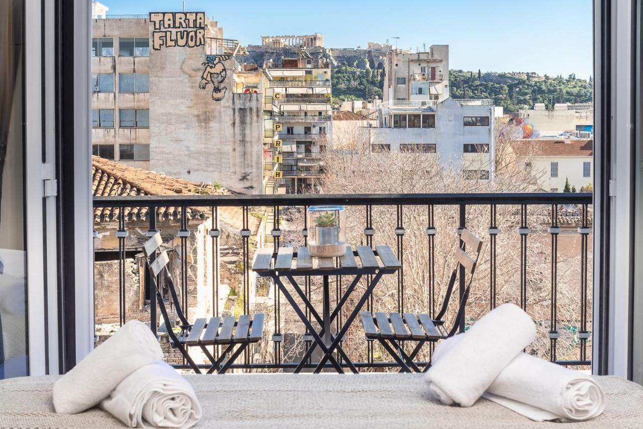 アテネIncredible Acropolis View Flat!アパートメント エクステリア 写真