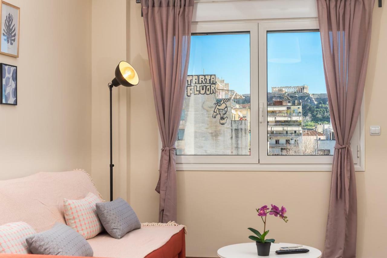 アテネIncredible Acropolis View Flat!アパートメント エクステリア 写真