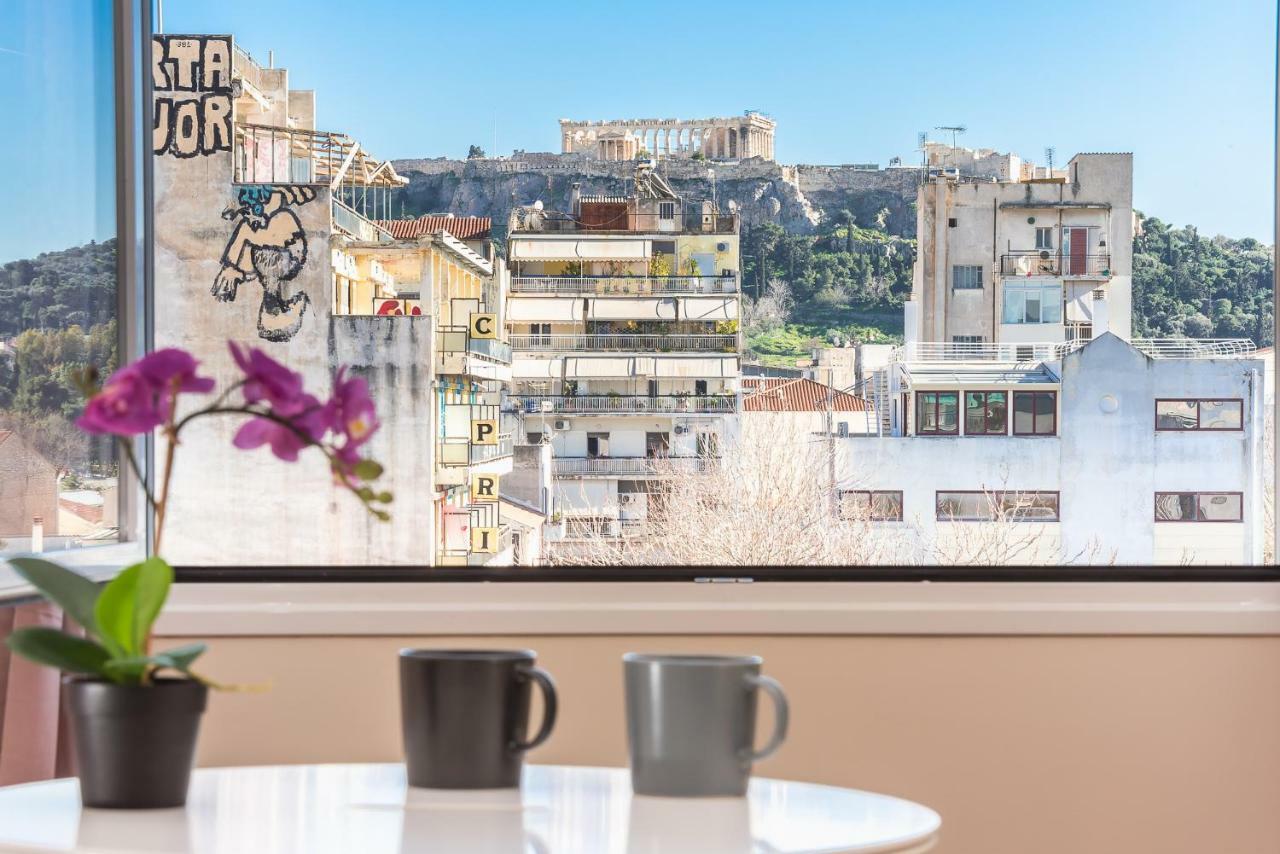 アテネIncredible Acropolis View Flat!アパートメント エクステリア 写真